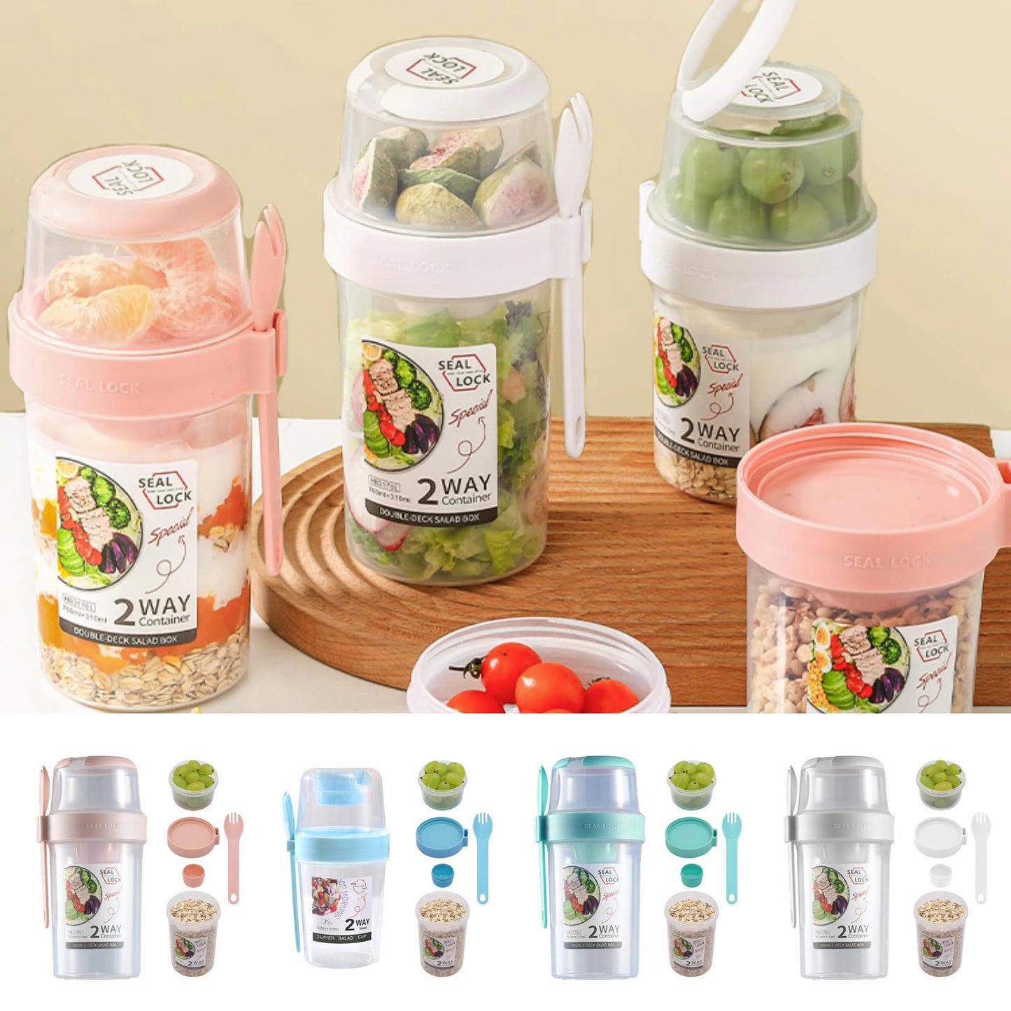 Willoura Fun Feast Holders Pink
