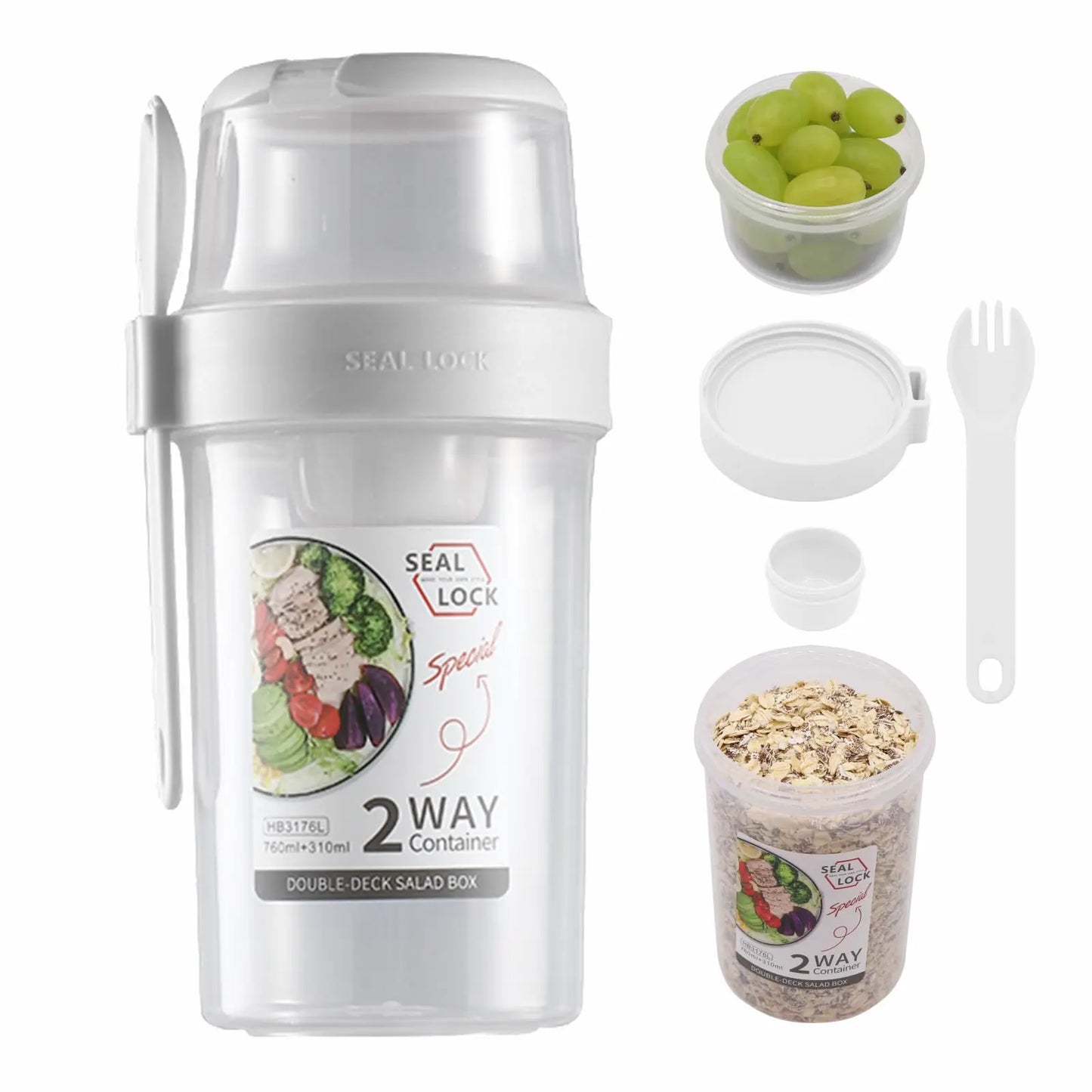 Willoura Fun Feast Holders White