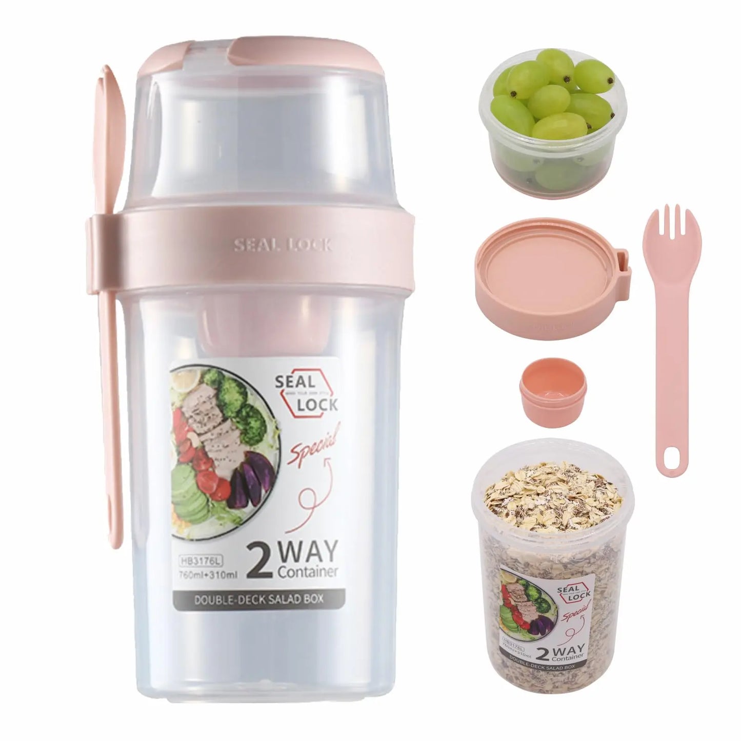 Willoura Fun Feast Holders Pink